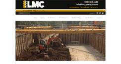 Desktop Screenshot of lmccontracts.com